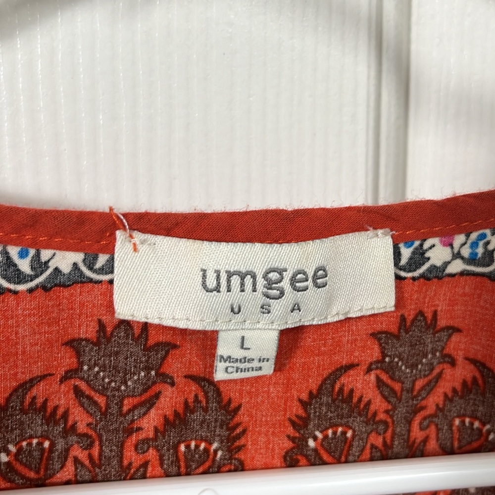 Umgee Women’s Long Sleeve Top Size Large - Picture 4 of 6